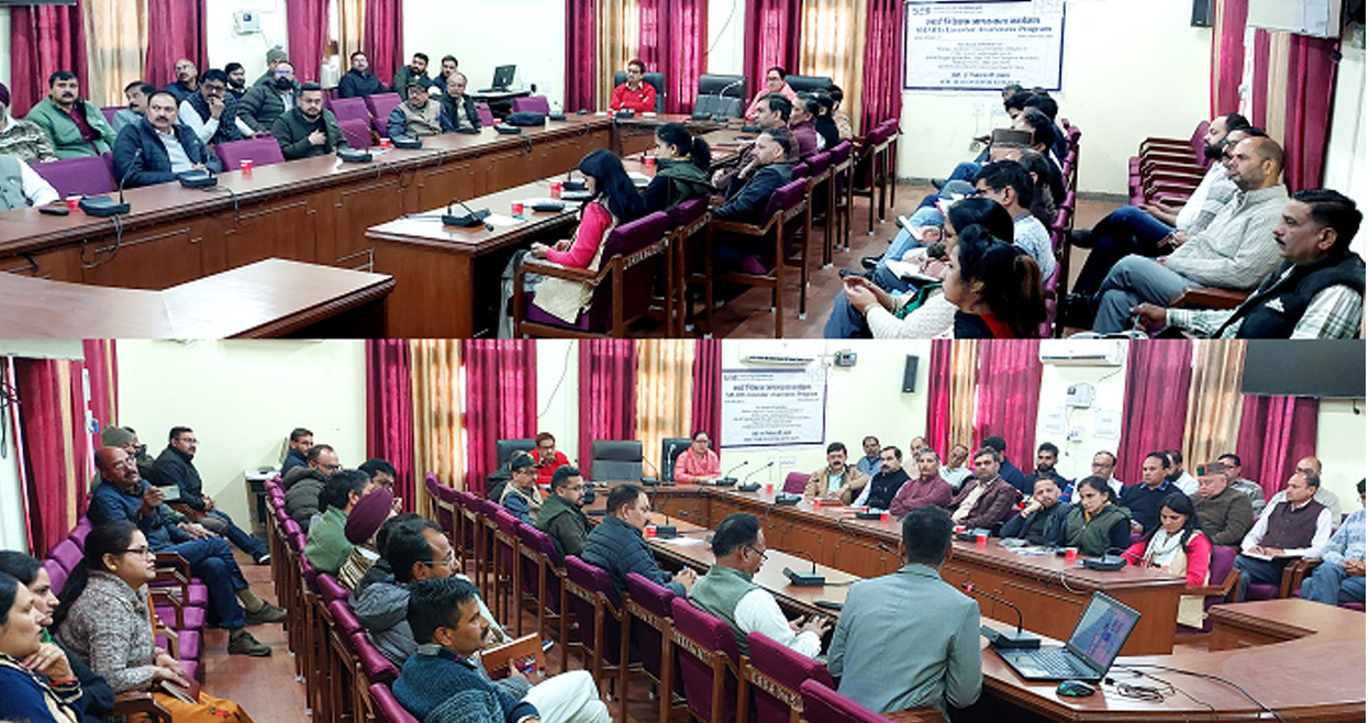 Special session on investor education organised for district level officers